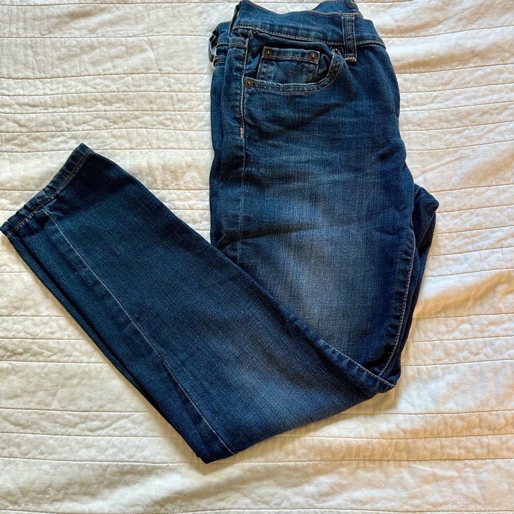 Banana Republic Dark Indigo Skinny Jeans